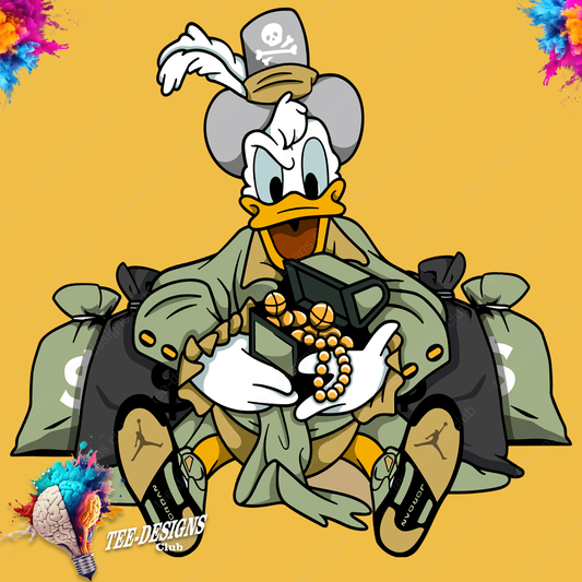 Scrooge McDuck 00003 graphic design