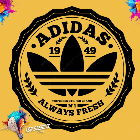 Adidas 00025 graphic design