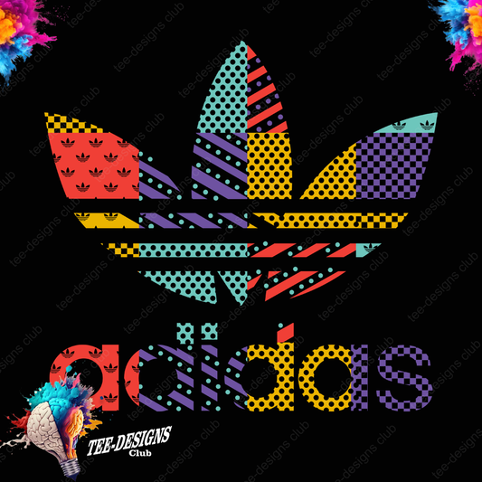 Adidas 00031 graphic design