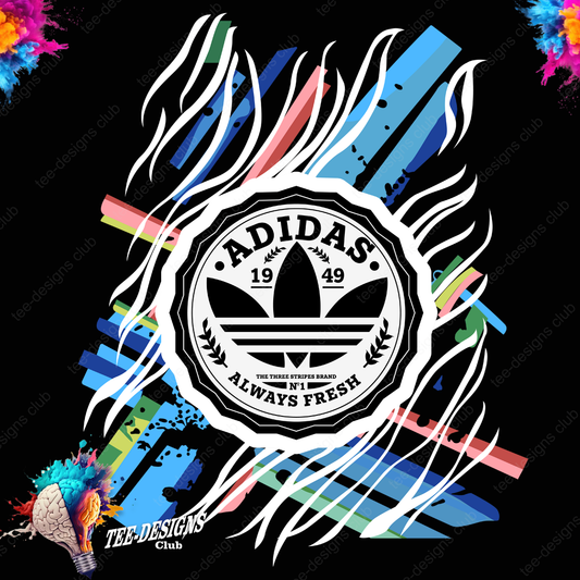 Adidas 00034 graphic design