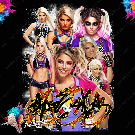 Alexa Bliss 00002 graphic design