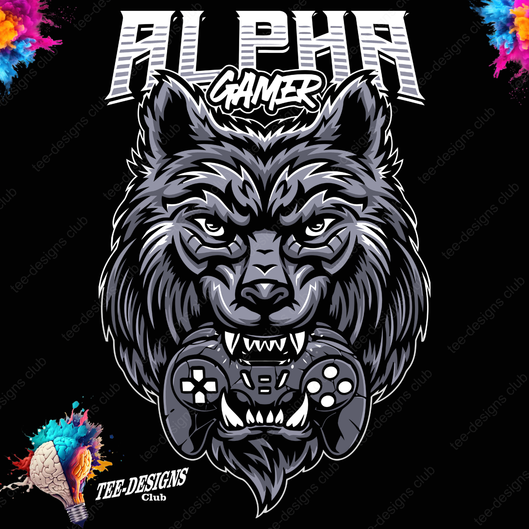 Alpha Gamer 00001 graphic design