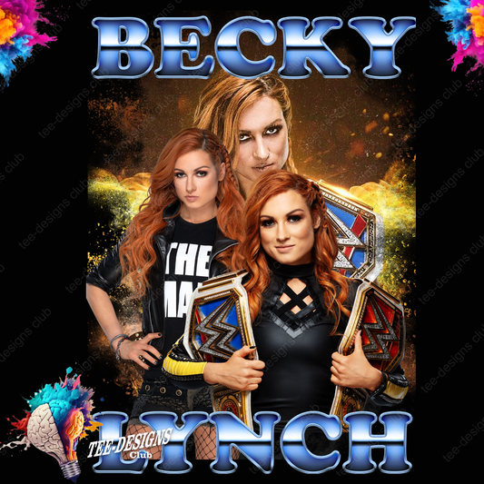 Becky Lynch 00001 graphic design