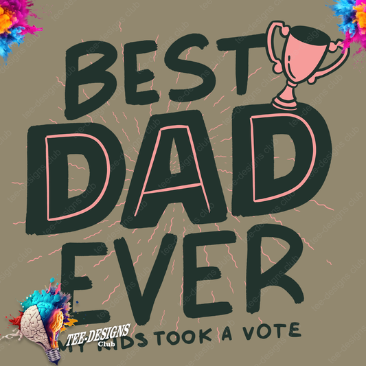 Best Dad 00002 graphic design