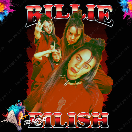 Billie Elish 00001 graphic design