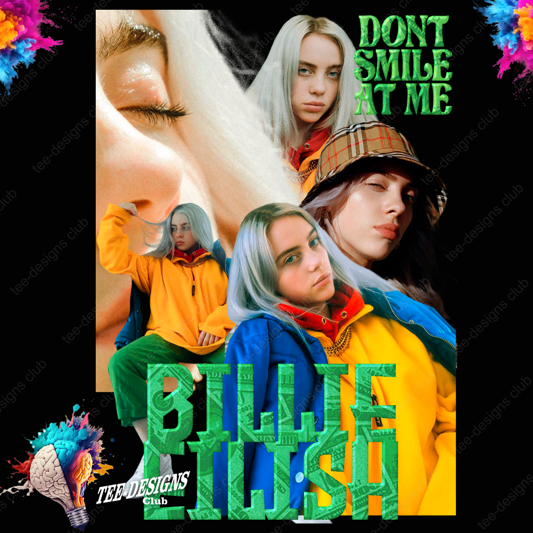 Billie Elish 00003 graphic design