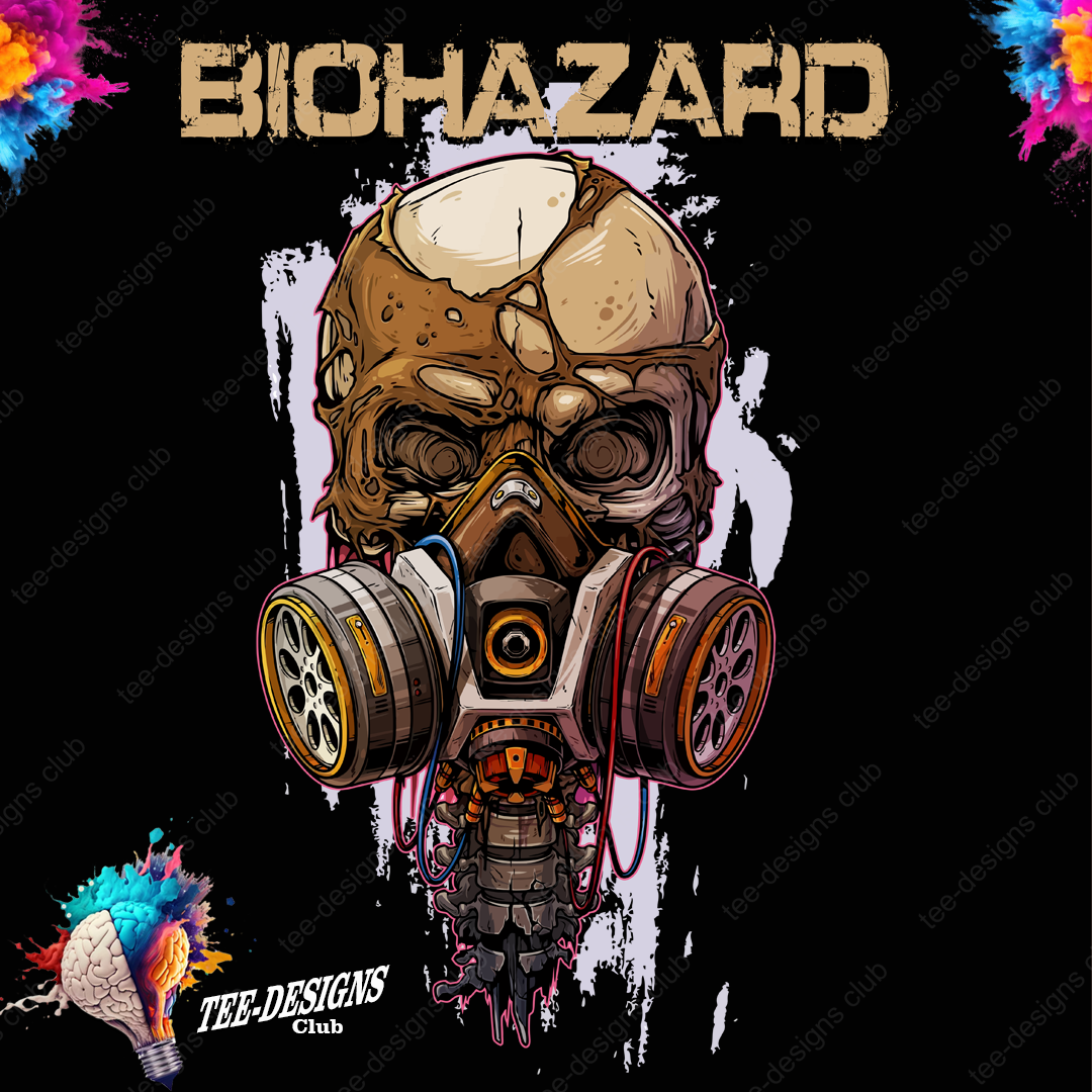 Biohazard 00001 graphic design