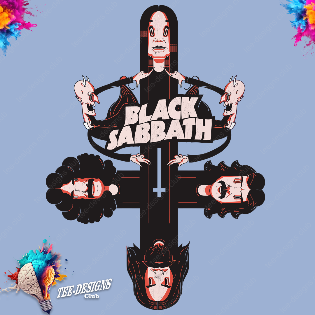 Black Sabbath 00002 graphic design