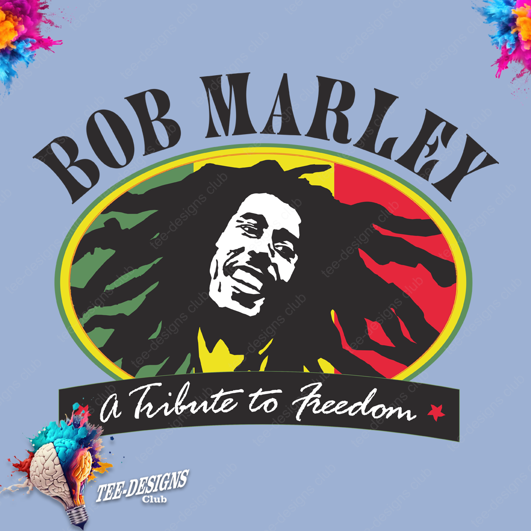 Bob Marley 00001 graphic design