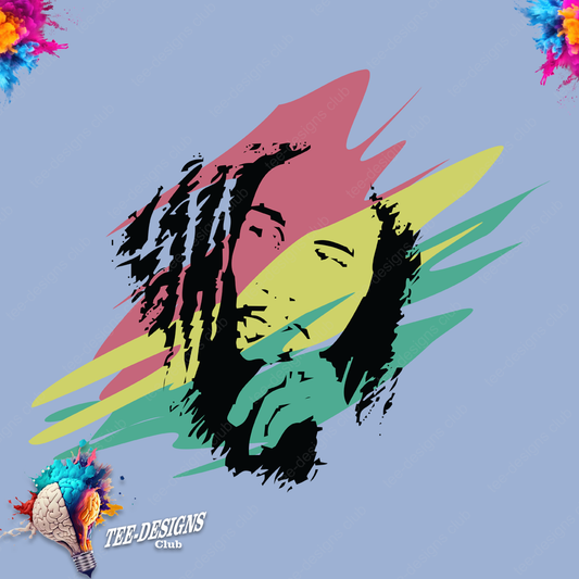 Bob Marley 00002 graphic design