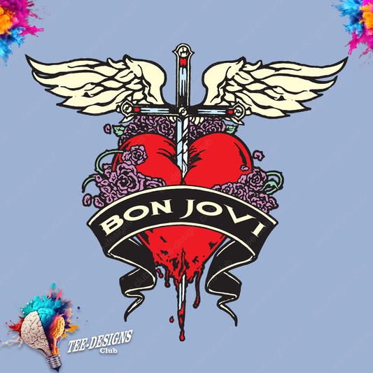 Bon Jovi 00001 graphic design