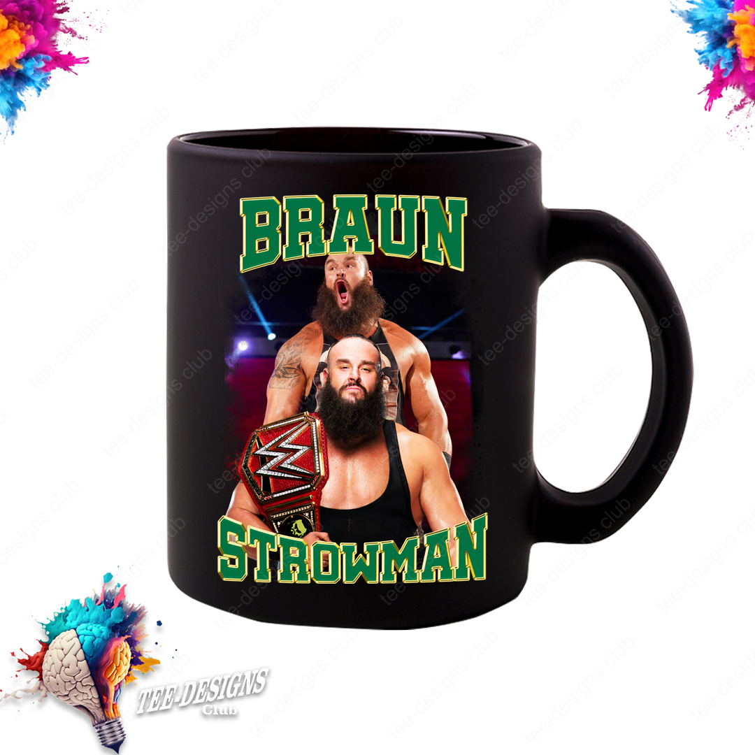 Braun Strowman 00001 graphic design