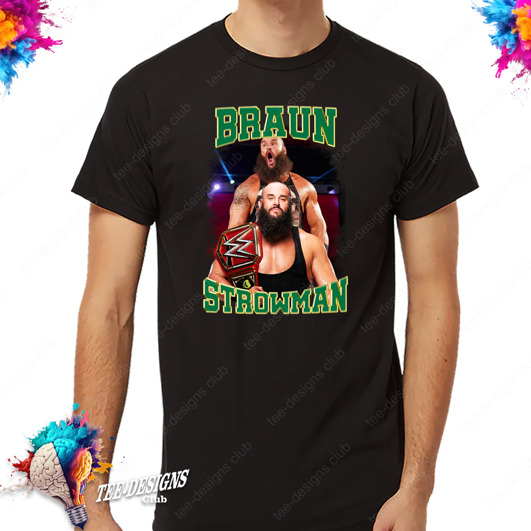 Braun Strowman 00001 graphic design