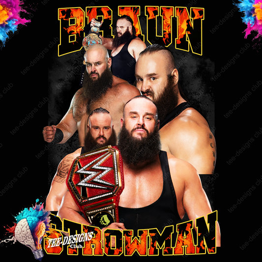 Braun Strowman 00002 graphic design