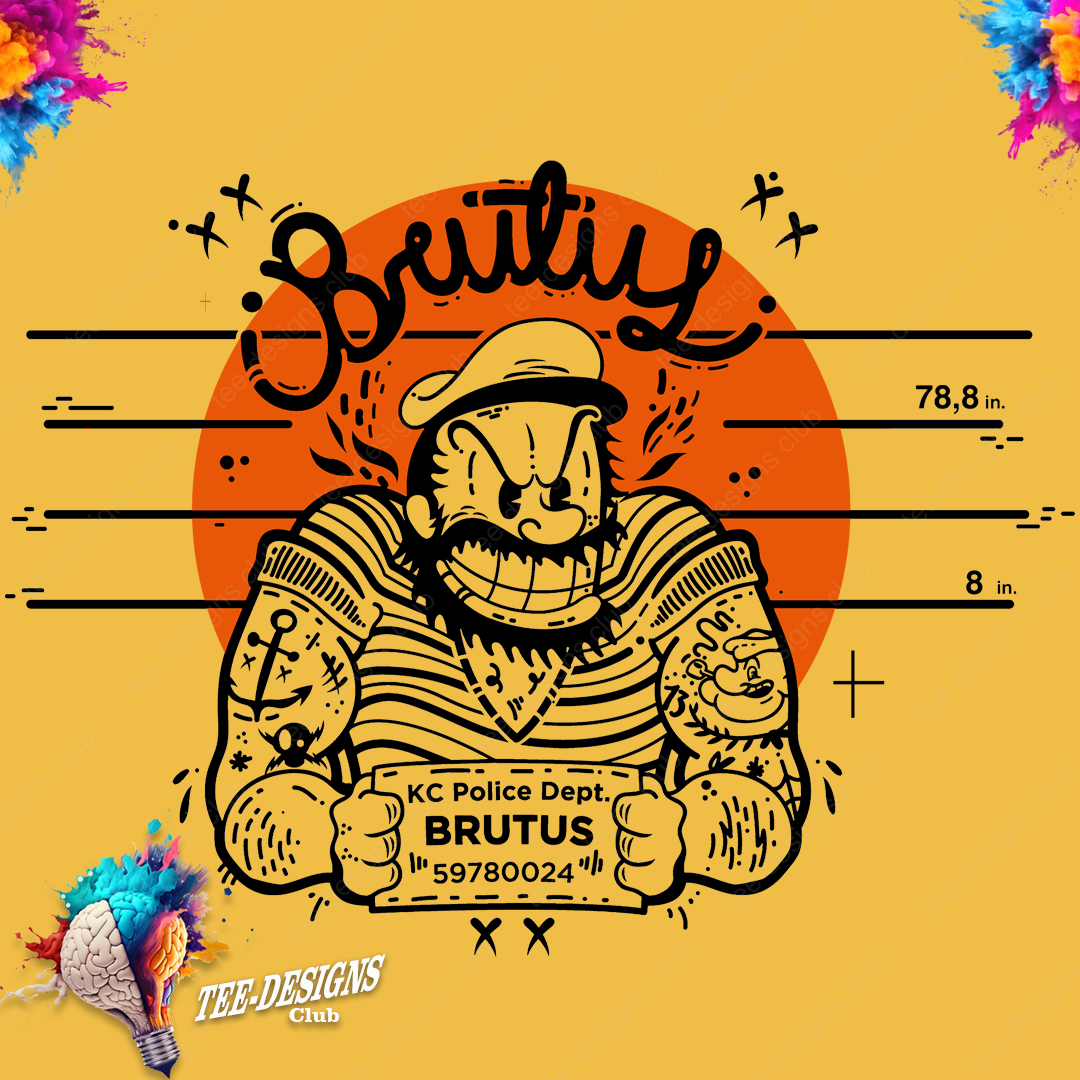 Brutus 00001 graphic design