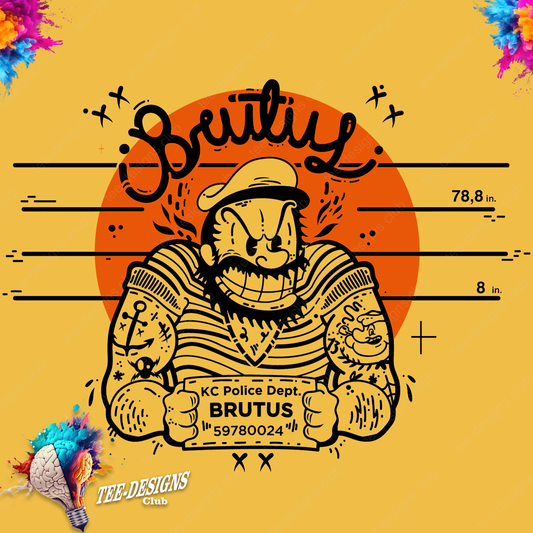 Brutus 00001 graphic design