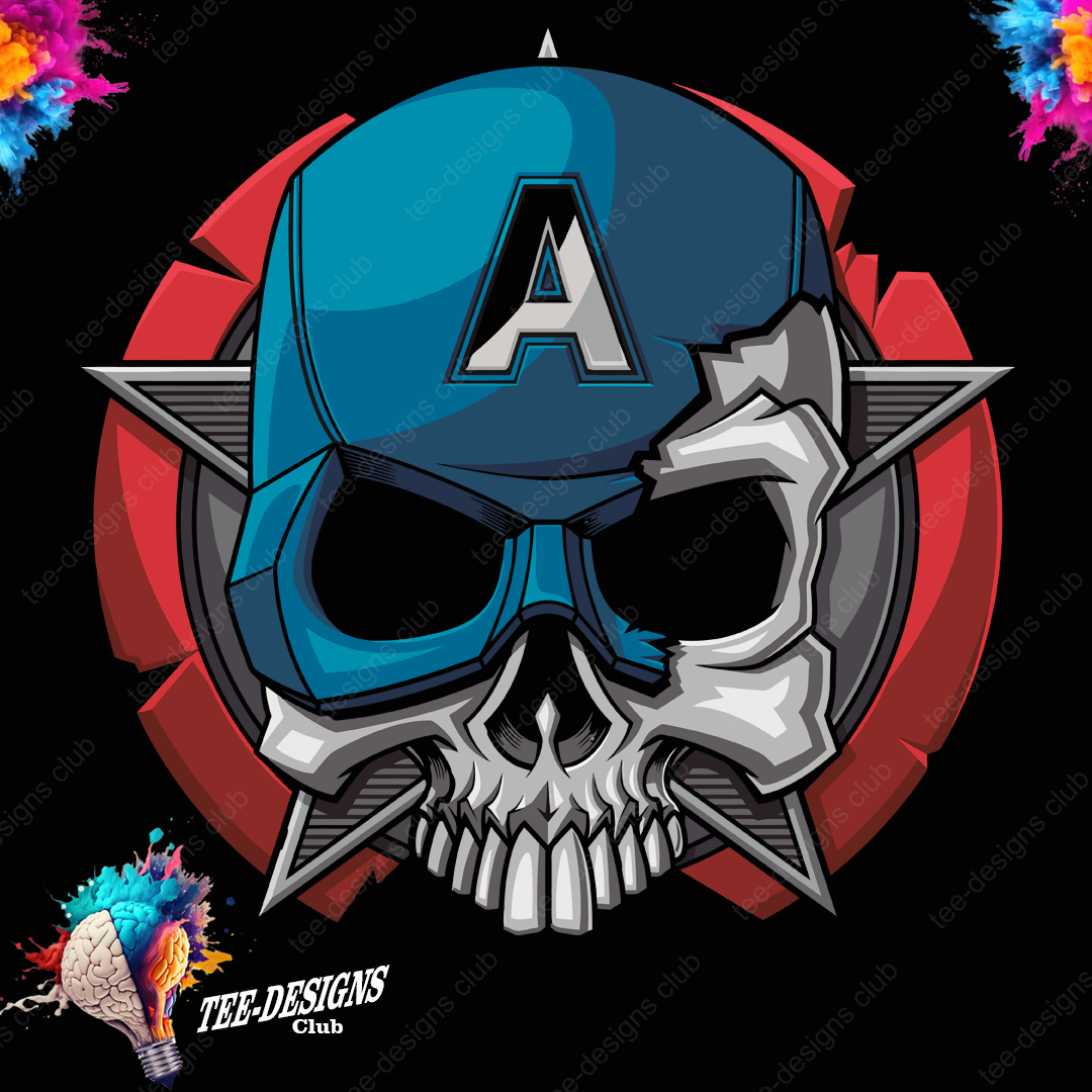 Captain America 00005 graphic design