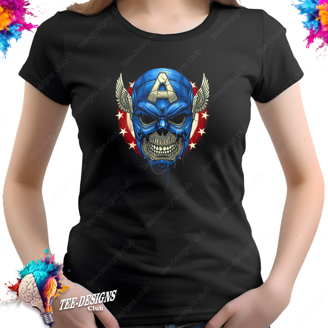 Captain America 00007 graphic design