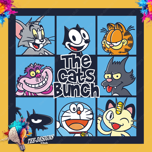 Best Cartoon Cats 00001 graphic design