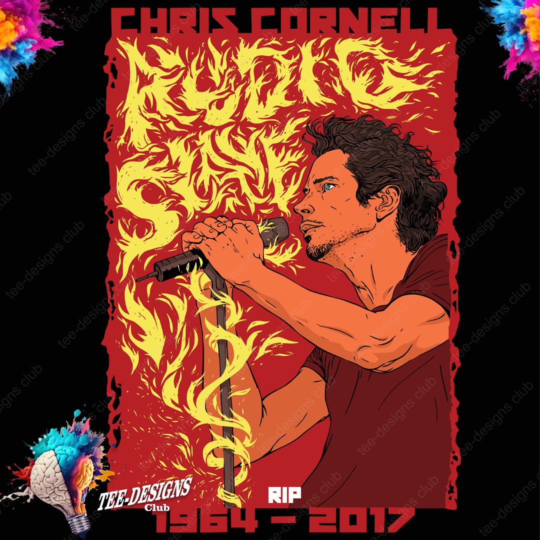 Chris Cornell 00001 graphic design