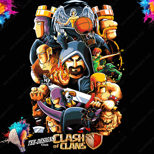 Clash of Clans 00001 graphic design