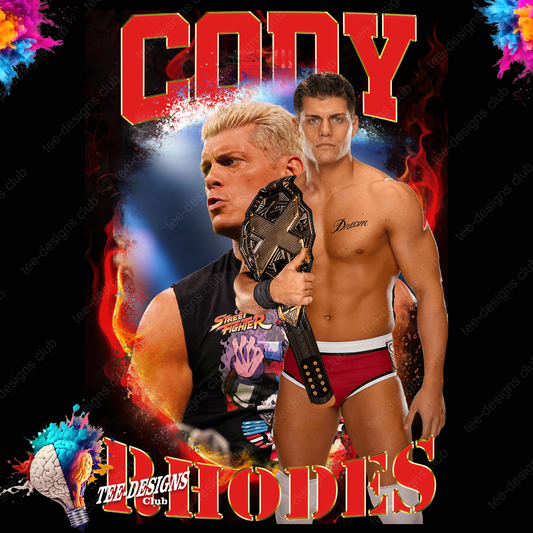 Cody Rhodes 00001 graphic design