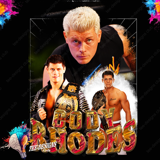 Cody Rhodes 00002 graphic design