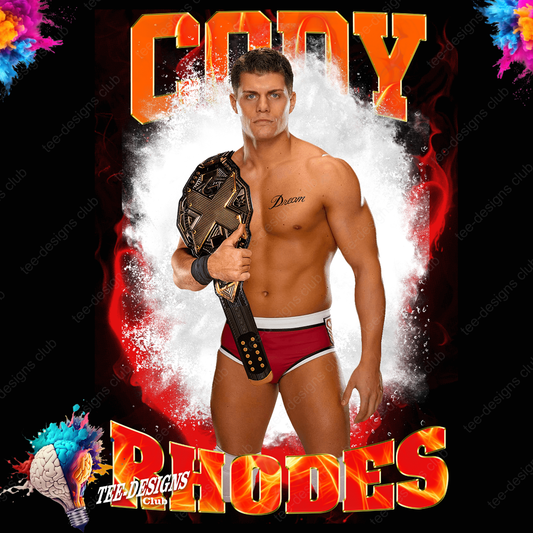 Cody Rhodes 00004 graphic design