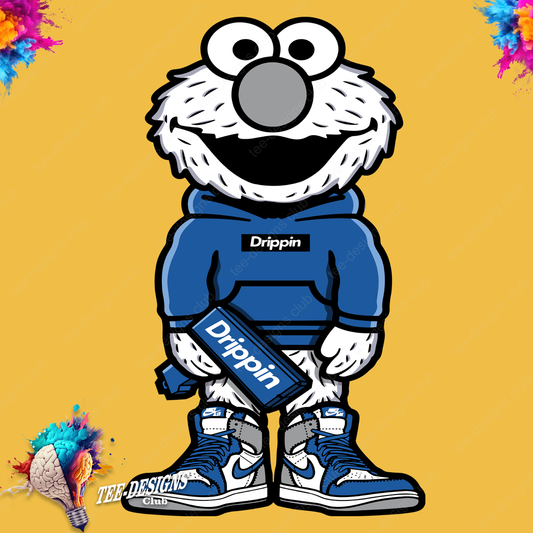 Cookie Monster 00001 graphic design