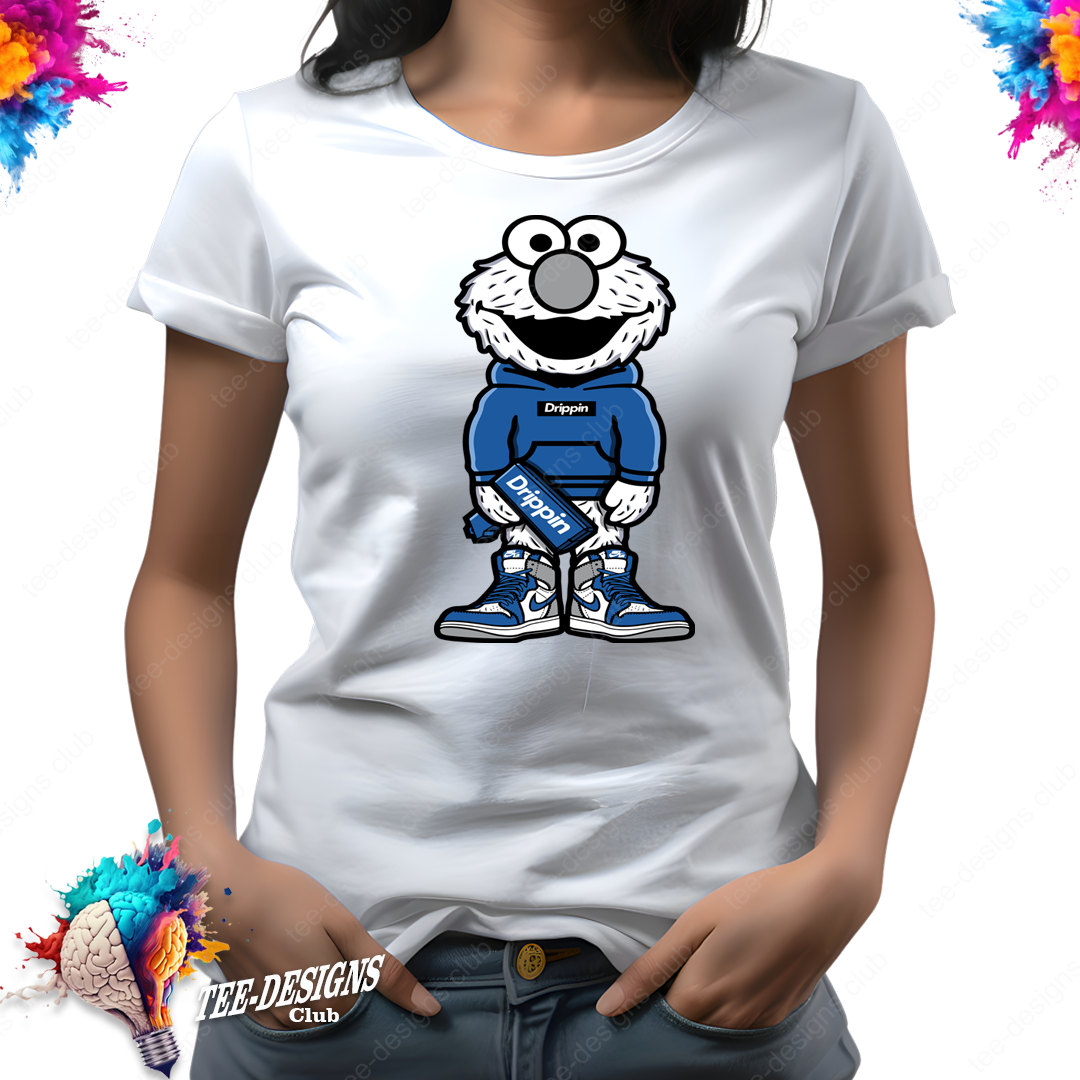 Cookie Monster 00001 graphic design