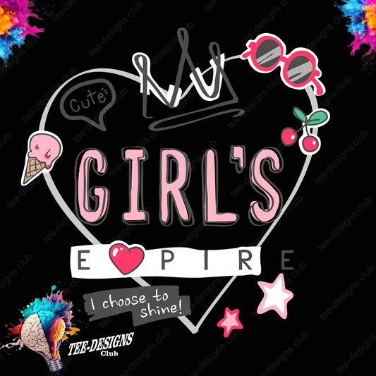 Cute Girls 00001 graphic design