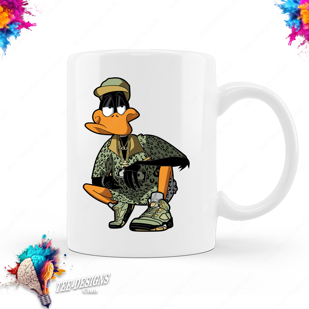 Daffy Duck 00003 graphic design