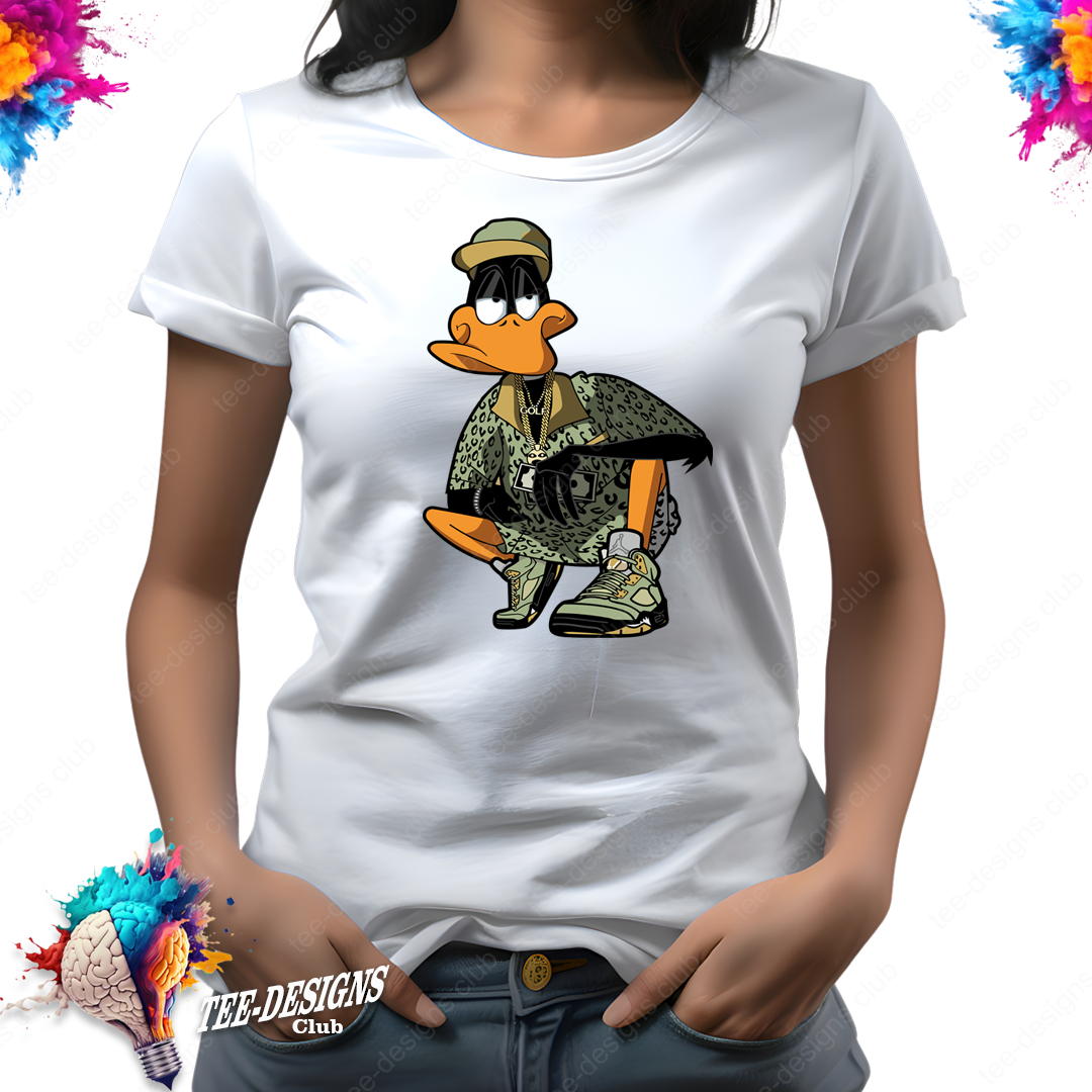 Daffy Duck 00003 graphic design