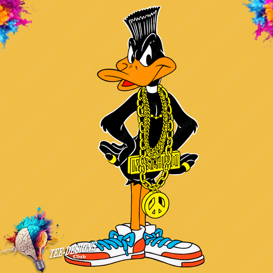 Daffy Duck 00007 graphic design