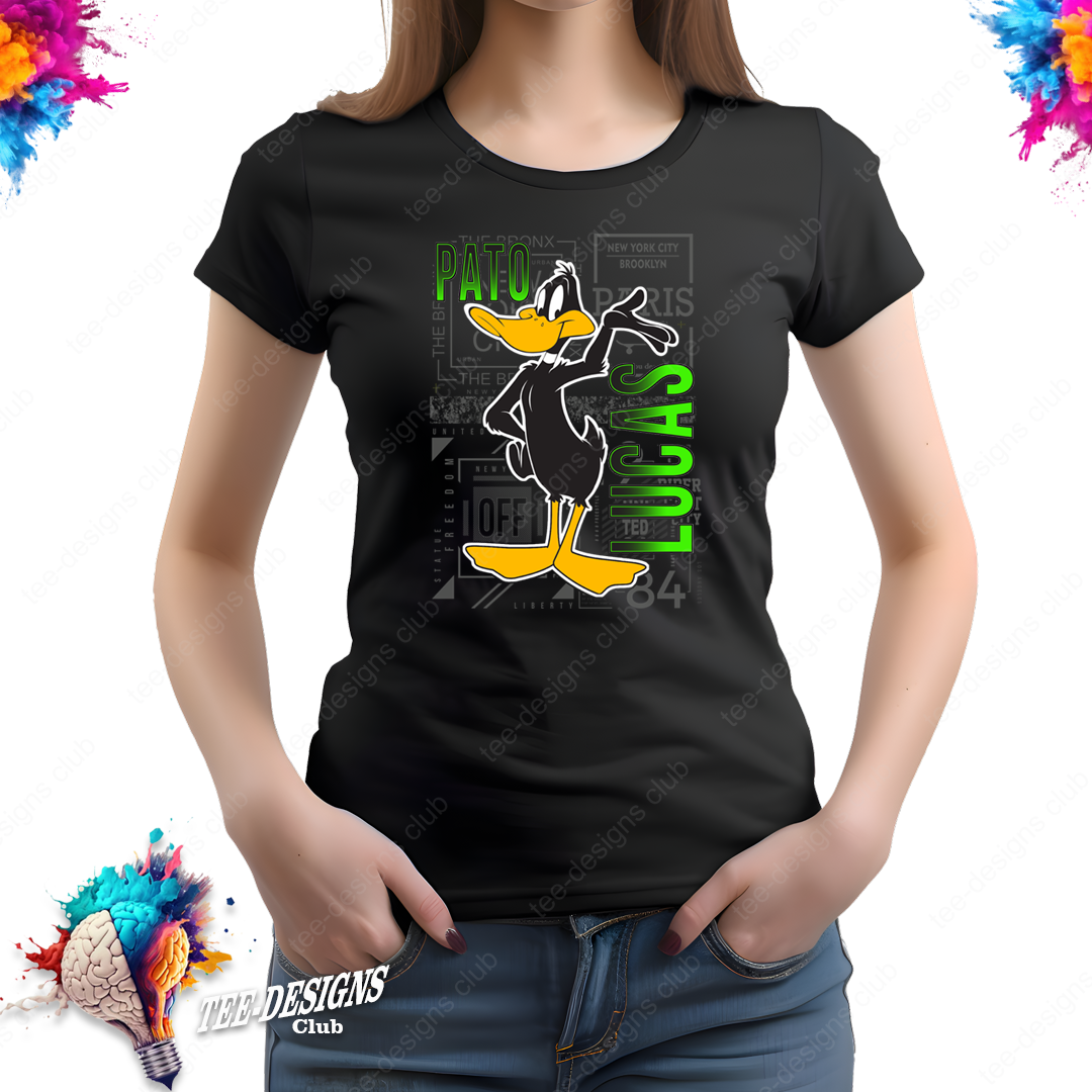 Daffy Duck 00010 graphic design