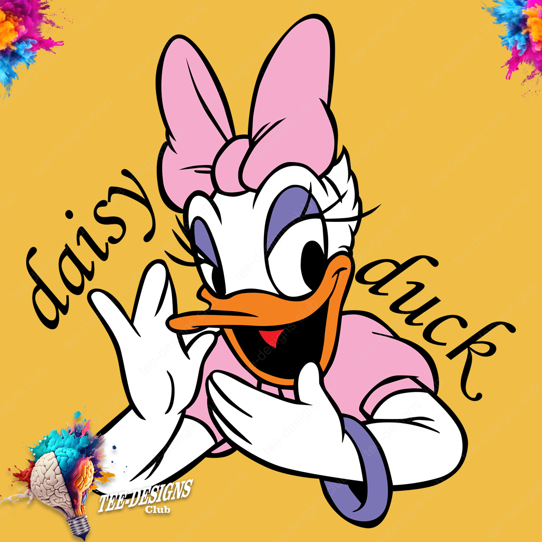 Daisy Duck 00002 graphic design