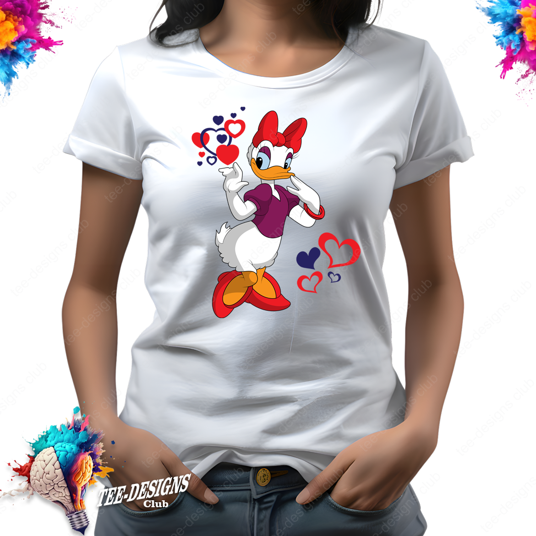 Daisy Duck 00003 graphic design