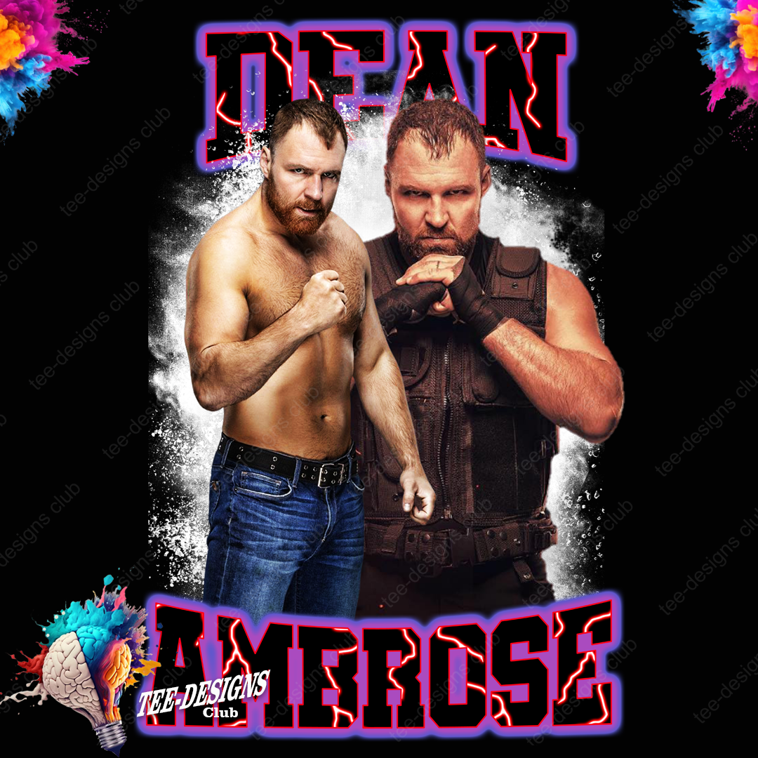 Dean Ambrose 00001 graphic design