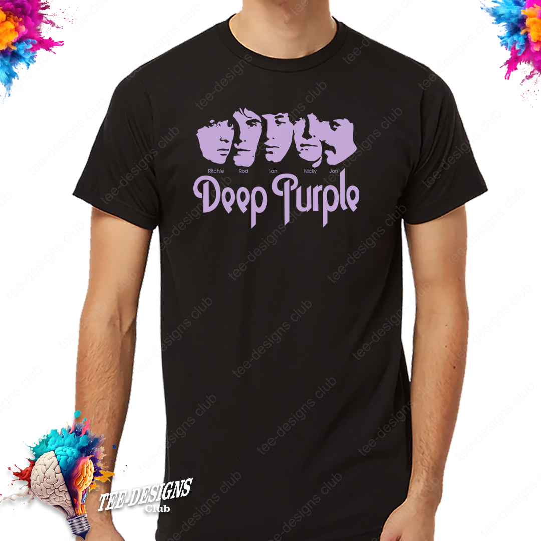 Deep Purple 00001 graphic design