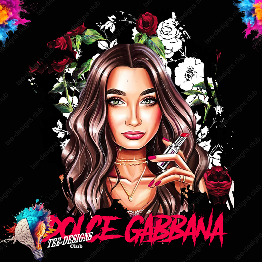 Dolce Gabbana woman 00002 graphic design