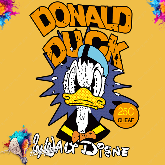 Donald Duck 00001 graphic design