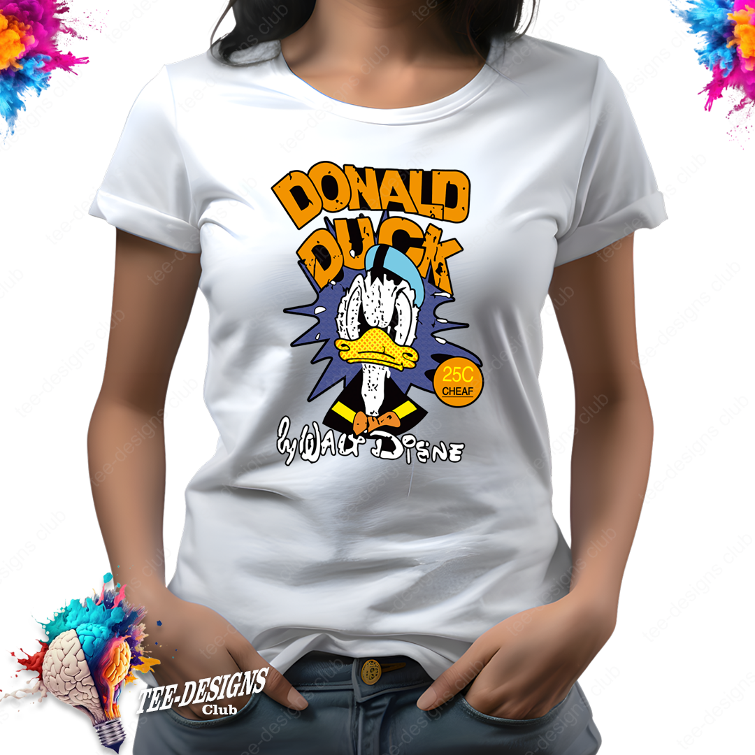 Donald Duck 00001 graphic design