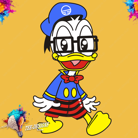 Donald Duck 00002 graphic design