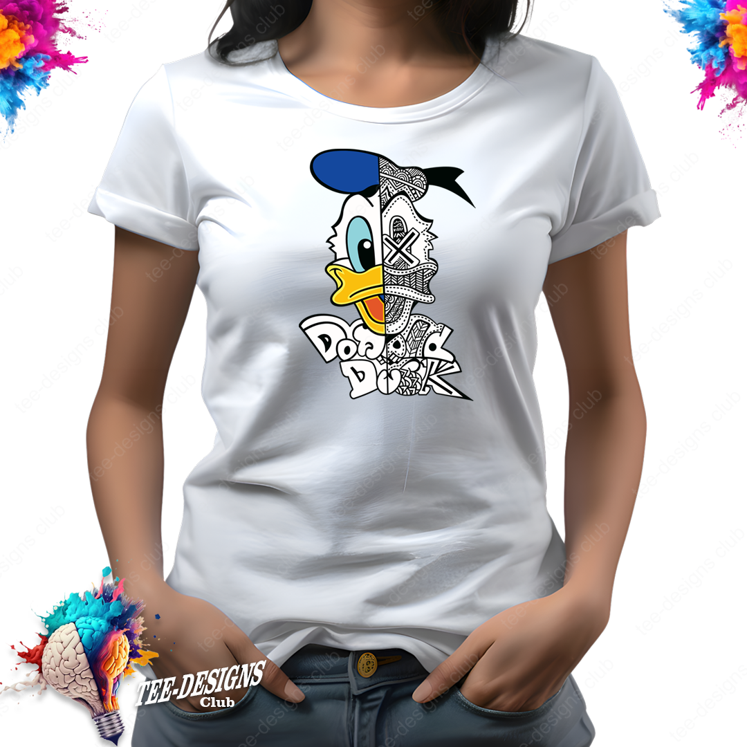 Donald Duck 00003 graphic design