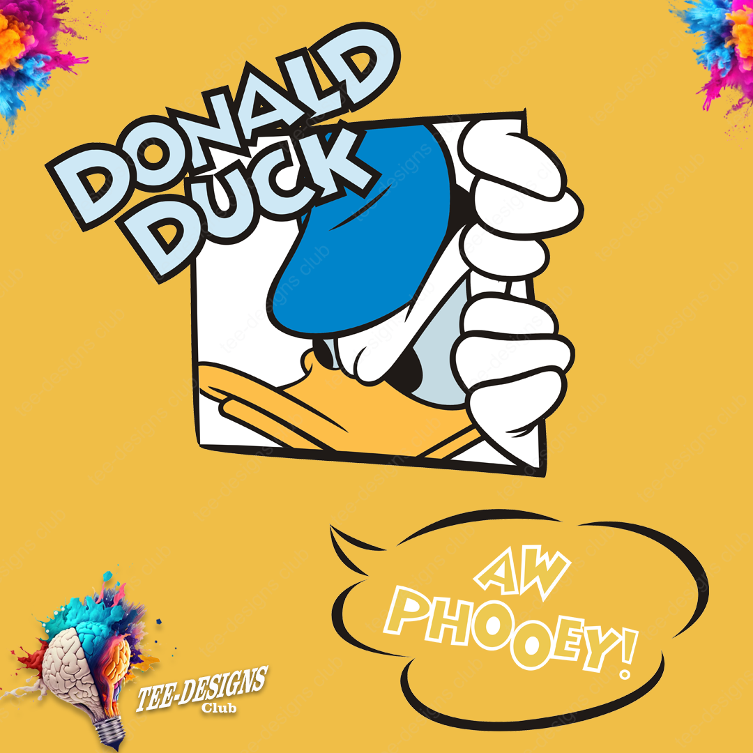 Donald Duck 00004 graphic design