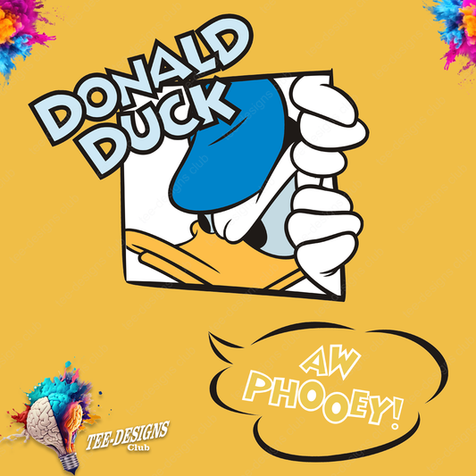 Donald Duck 00004 graphic design