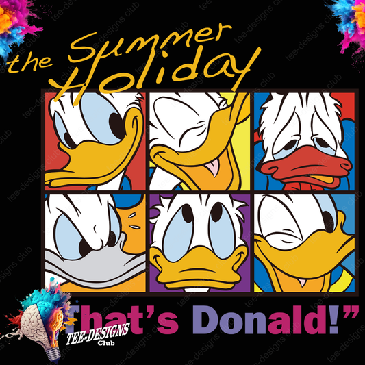 Donald Duck 00005 graphic design