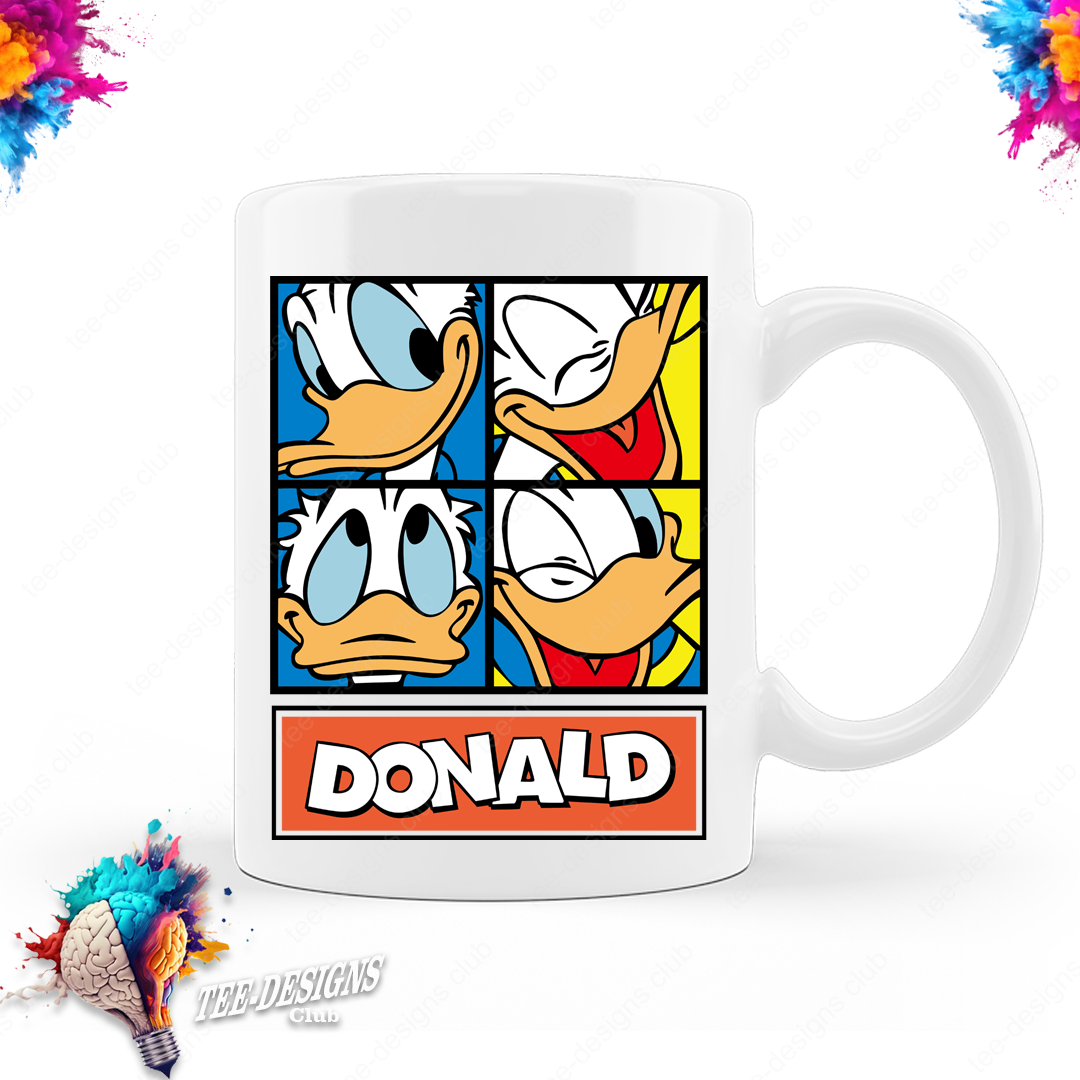 Donald Duck 00006 graphic design