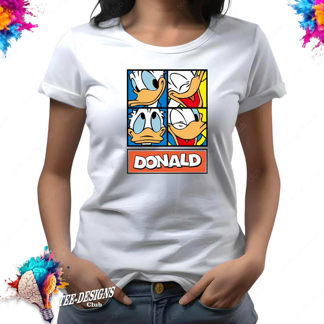 Donald Duck 00006 graphic design