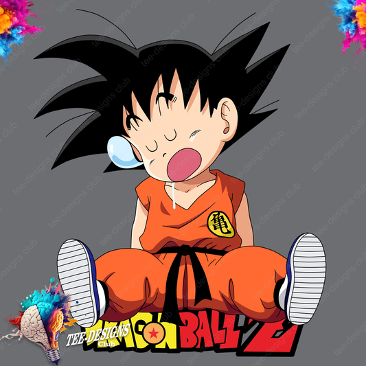 Dragon Ball Z 00008 graphic design